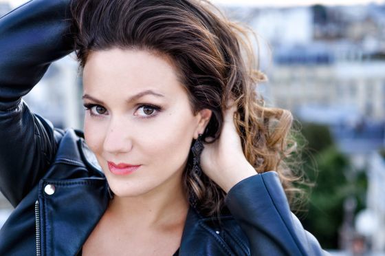 Soprano singer Julie Fuchs