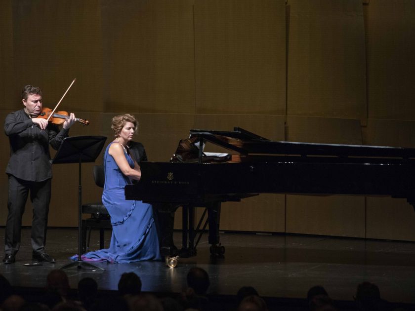 Maxim Vengerov, Polina Osetinskaya Solistenkonzert Salzburger Festspiele 2019