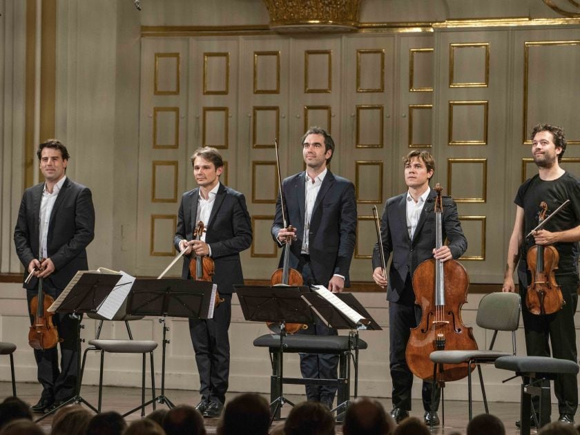 Kammerkonzert S. Meyer · Power · Quatuor Modigliani Salzburger Festspiele 2019 Lawrence Power, Quatuor Modigliani
