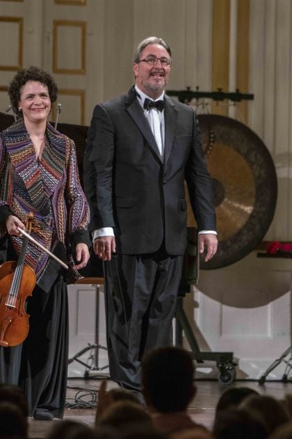 Kammerkonzert Salzburger Festspiele 2019 Tabea Zimmermann, Thomas Hoppe