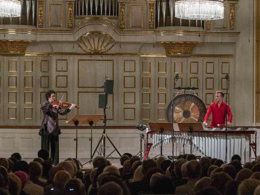 Kammerkonzert Salzburger Festspiele 2019 Tabea Zimmermann, Thomas Hoppe