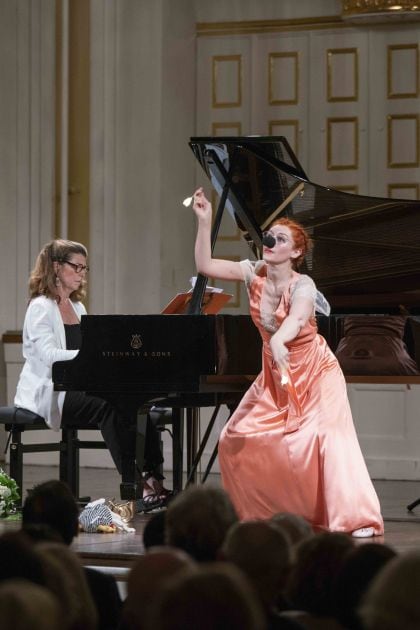 Liederabend Petibon · Manoff Salzburger Festspiele 2019: Susan Manoff, Patricia Petibon