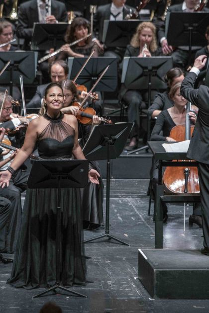 Luisa Miller Salzburger Festspiele 2019: Nino Machaidze (Luisa), James Conlon (Musikalische Leitung), Mozarteumorchester Salzburg