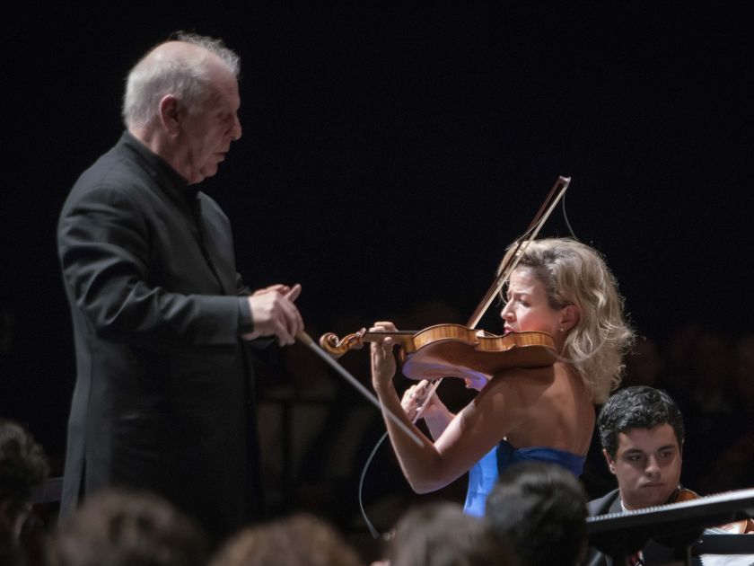 West-Eastern Divan Orchestra 2 · Barenboim Salzburger Festspiele 2019: Daniel Barenboim, Anne-Sophie Mutter