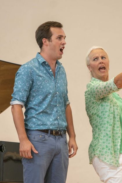 YSP Meisterklasse · von Otter Salzburger Festspiele 2019 Thomas Bennett, Anne Sofie von Otter