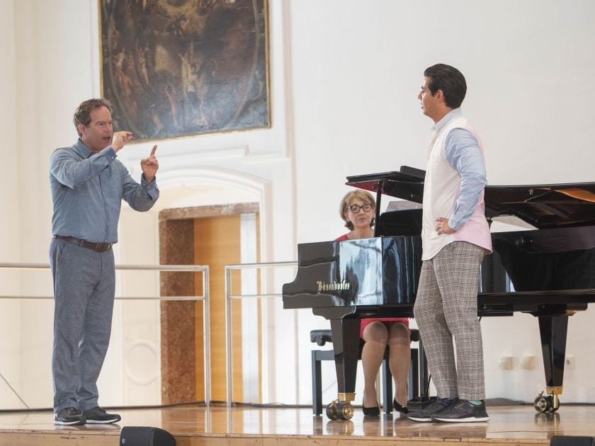 Public Master Class Gerald Finley Brenda Hurley piano Ángel Macías Tenor