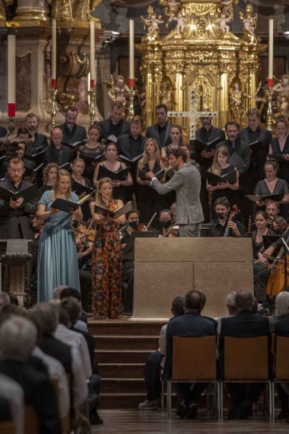 Christian Immler Bass Robin Tritschler Tenor Angela Brower Mezzosopran Sopran Sabine Devieilhe Sopran Raphaël Pichon Dirigent Pygmalion Choir and Orchestra