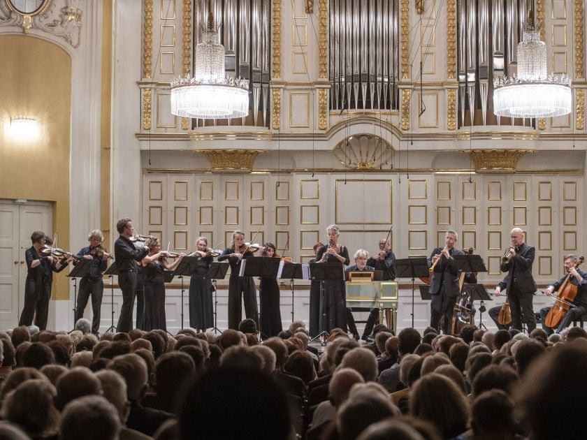 Brandenburgische Konzerte Gottfried von der Goltz Violine und Leitung Freiburger Barockorchester