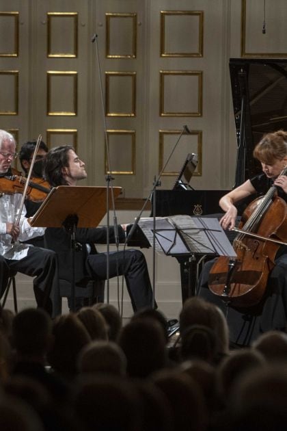Chamber Concert Gidon Kremer Violin Georgijs Osokins Piano Giedrė Dirvanauskaitė Violoncello