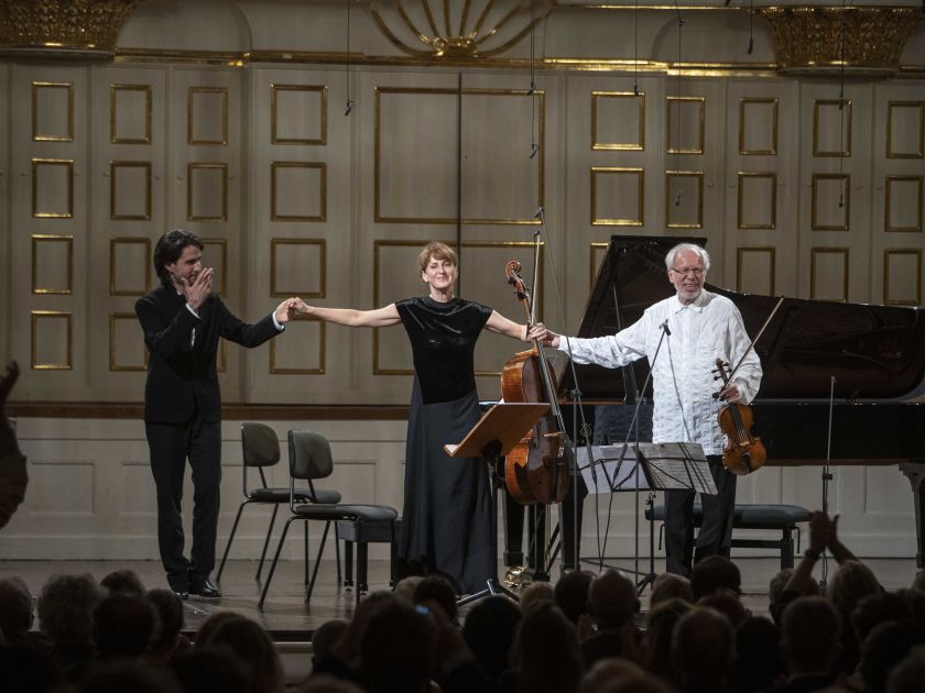 Chamber Concert Georgijs Osokins Piano Giedrė Dirvanauskaitė Violoncello Gidon Kremer Violin