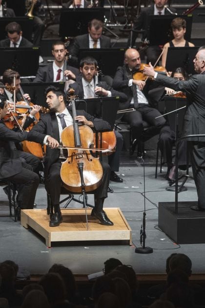 Michael Barenboim Violine Kian Soltani Violoncello Daniel Barenboim Dirigent West-Eastern Divan Orchestra