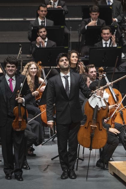 Michael Barenboim Violine Kian Soltani Violoncello West-Eastern Divan Orchestra