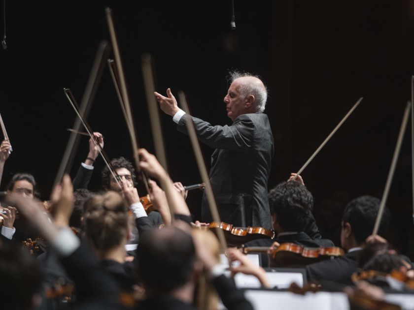 Daniel Barenboim Dirigent West-Eastern Divan Orchestra
