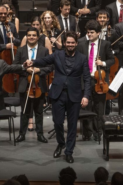 Daniel Barenboim Klavier Lahav Shani Dirigent West-Eastern Divan Orchestra