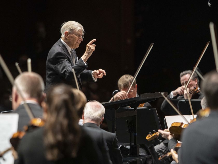 Herbert Blomstedt Dirigent Wiener Philharmoniker