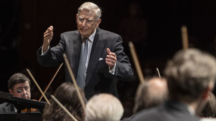 Herbert Blomstedt Dirigent Wiener Philharmoniker