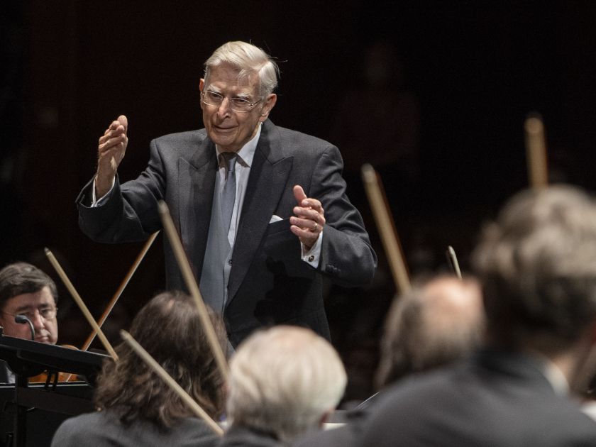 Herbert Blomstedt Dirigent Wiener Philharmoniker