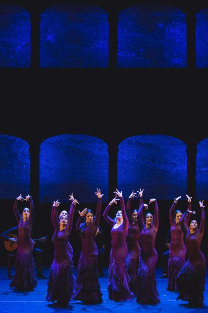 Flamenco Abend Oda a la flor del naranjo Pfingstfestspiele Salzburg María Pagés Ensemble