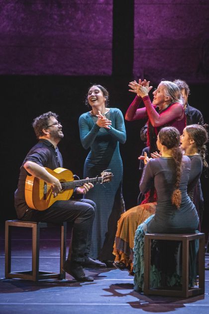 Flamenco Abend Oda a la flor del naranjo Pfingstfestspiele Salzburg María Pagés Ensemble