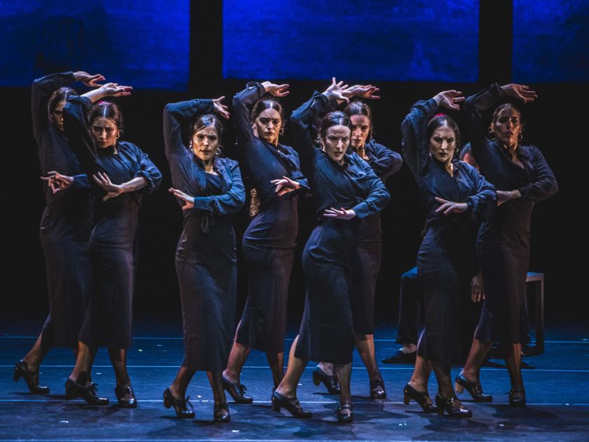 Flamenco Abend Oda a la flor del naranjo Pfingstfestspiele Salzburg María Pagés Ensemble